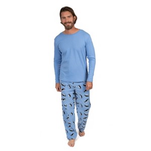 Leveret Cotton & Fleece Mens Buffalo Plaid - Buffalo Check Pajamas - 1 of 3