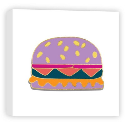 16" x 16" Color Burger Decorative Wall Art - PTM Images