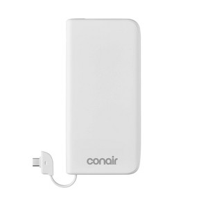 Travel Smart 10000mAh Power Bank with Charging Cable: Built-In Cable, 3.7V  Output : Target