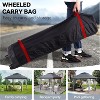 Gazebo Outdoor Pop Up Canopy Tent with Curtains 13'x13' with Mosquito Netting, 169 Square Shelter for Patio, Backyard, Party, 2-Tiered Vented Top - 3 of 4