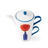 Kit Kemp by Spode Doodle 12oz Tea Set, Includes Teapot and Teacup, Blooming Tagline, Fine China, Dishwasher Safe, Ideal for Afternoon Tea - 4 of 4