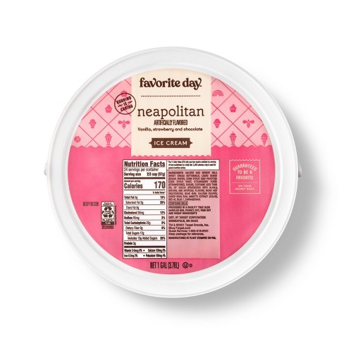 Great Value Neapolitan Ice Cream, 1 Gallon