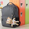 Wrapables Plush Stuffed Animal Doll Keychain Bag Charm (Set of 2), Cows - 2 of 3