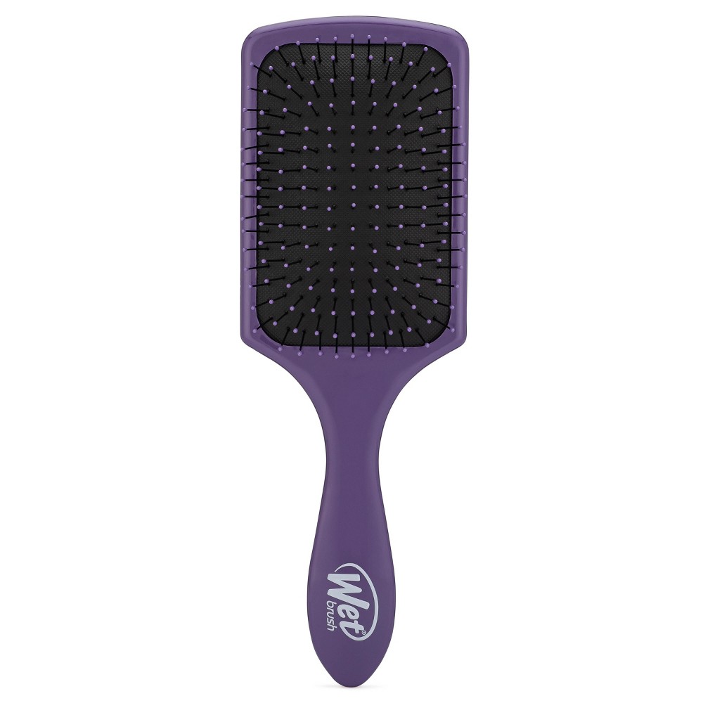 Photos - Hair Styling Product Wet Brush Paddle Detangler Hair Brush - Dark Lavendar 