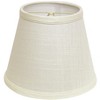 GDFStudio Carr White Linen Lampshade with Bulb Clip - 2 of 4