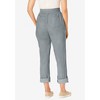 Woman Within Plus Size Petite Convertible Length Cargo Pant/Capri - 3 of 4