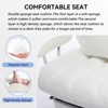 Efomao Desk Office Chair 400LBS, Big and Tall PU Leather Computer Chair, Executive Office Chair with Footrest and Lumbar Support - 4 of 4