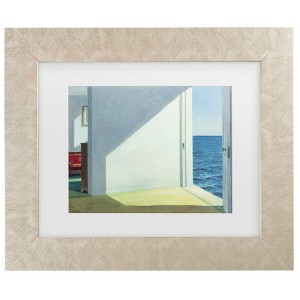 Trademark Fine Art - Edward Hopper Rooms by the Sea Matted Framed Art - 1 of 4