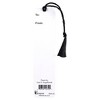 Dicksons BKMV-402 Thoughtful Word Or Deed Black 6 x 1.5 Inch Paper and Tassel Place Keeper Bookmark Pack of 12 - 2 of 2