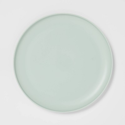 10.5" Plastic Dinner Plate Green - Room Essentials™