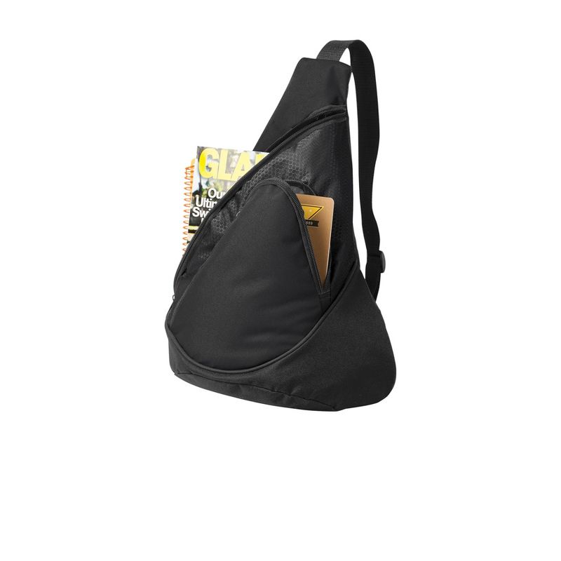 Port Authority Honeycomb Sling Backpack - Lightweight and Versatile Crossbody Bag Trendy Stylish and functional, 1 of 5