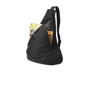 Port Authority Honeycomb Sling Backpack - Lightweight and Versatile Crossbody Bag Trendy Stylish and functional