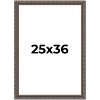 PosterPalooza | Ornate Black Picture Frame - UV Acrylic, Foam Board Backing, Hanging Hardware - 2 of 4