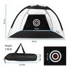 Golf Net, 78.7x39.4x55.1in for Backyard Driving Chipping Training Swing with Target Mat Balls for Outdoor Indoor,Gifts for Men Dad Him and Golfer - 2 of 4