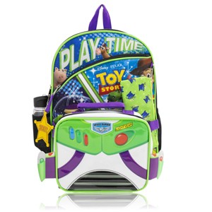 Disney Toy Story 5pc Set Backpack - Green : Target