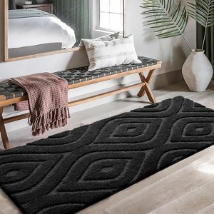 Non Slip Bath Mats Bathroom Rugs Runner - 1 of 4
