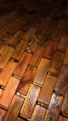 Teak Wood Bath Mat - VisualHunt