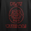 Tamagotchi Play With Me Women's Black Graphic Cropped Tee - 2 of 3