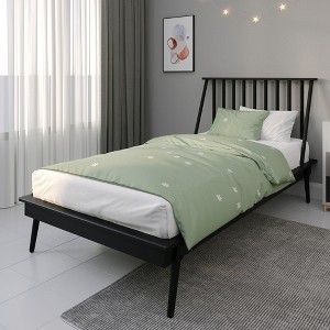 ChaletPosh Wooden Platform Bed - 1 of 4