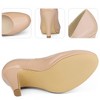 Perphy Women's Round Toe Platform Stiletto High Heel Mary Jane Pumps - 3 of 3