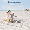 Soccer Goal, Portable & Foldable Soccer Net with Carry Bag, Backyard Sports & Outdoors Training Equipment - 4 of 4
