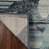 Bohemian Floral Vintage Leaves Indoor Runner or Area Rug by Blue Nile Mills - 4 of 4