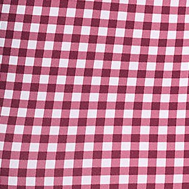 burgundy gingham