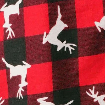 reindeer buffalo plaid