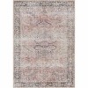 Hauteloom Pink Dunshaughlin Distressed Washable Area Rug - 4 of 4