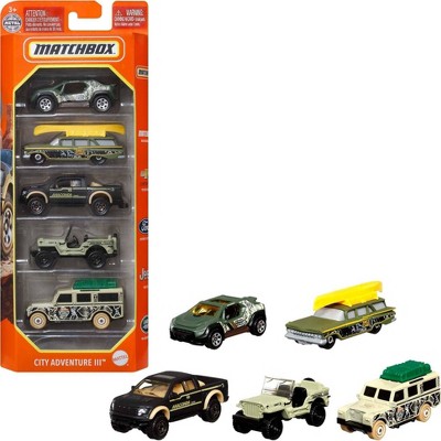 Matchbox 5 Car Pack - Styles may vary