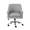 GDFStudio Morgan Mid-Century Modern Adjustable Height Fabric Home Office Chair - 2 of 4