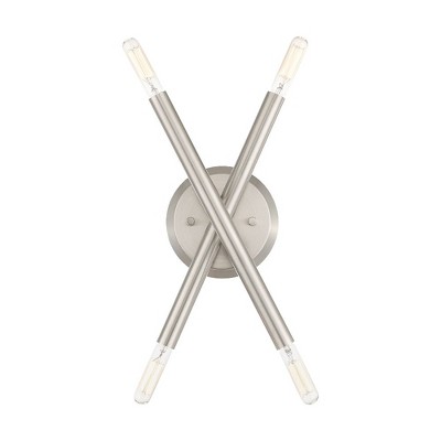 Livex Lighting Soho 4 - Light Wall Light in  Brushed Nickel