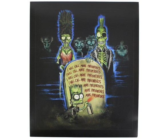 Nerd Block The Simpsons: Return of the Living Dead 8x10 Art Print (Horror Block Exclusive)