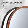 PexFix Classic Arch Solid Wood Framed Wall Mounted Mirror Vanity Mirror - 3 of 4