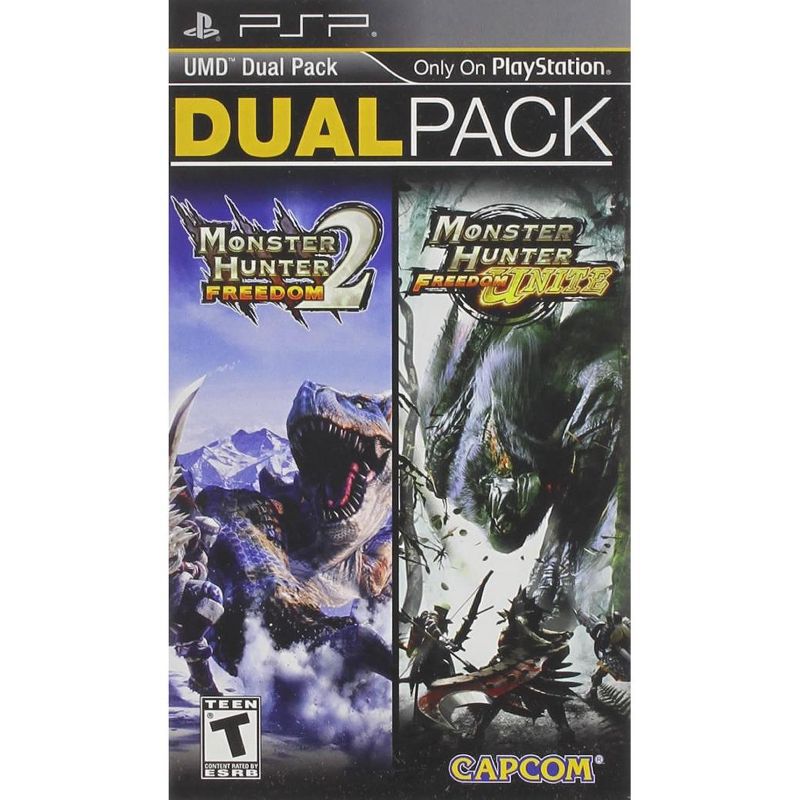 Monster Hunter Freedom 2 and Freedom Unite Dual Pack PSP, 1 of 5