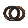 Dritz Set of 16 1-9/16" Curtain Grommets Bronze - 3 of 4