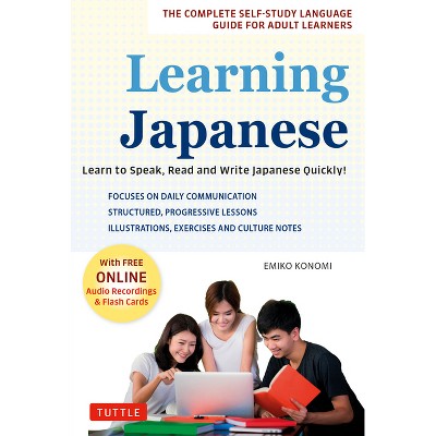 Learning Japanese - by  Emiko Konomi (Paperback)
