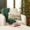 14"x20" Snowy Icon Lumbar Pillow Cream - Hearth & Hand™ with Magnolia - 2 of 4