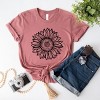 Simply Sage Market Sunflower Short Sleeve Tee - 3 of 4