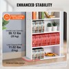 VEVOR Media Storage Cabinet, 5-layer DVD Shelf Holds up to 240 CDs, Adjustable CD Shelves, Protects & Organizes Music, Movie - 4 of 4