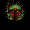Men's Star Wars Sugar Skull Boba Fett Glow T-Shirt - 2 of 4