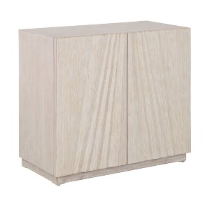 Treasure Trove Accents 2 Door Cabinet Summer Sandcastle Natural: Touch-Latch, European Hinges, Shelved Storage - 1 of 4