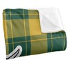 Tiffin University Campus Plaid Spirit Silky Touch Super Soft Throw Blanket 50x60 - 3 of 4