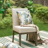 Captiva Designs Outdoor Steel Frame Weather Resistant Comfortable Chairs, Set of 2 - 2 of 4