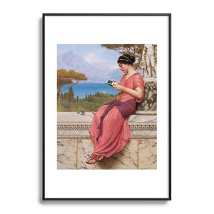Jonas Loose The Game Of Love Metal Framed Art Print - Deny Designs - 1 of 4