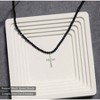Gold Cross Necklaces for Women, Dainty Choker with Small Pendant Gift - 3 of 4
