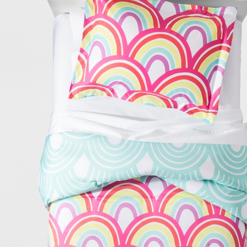Rainbow Comforter Set Pillowfort Target