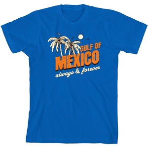 Gulf of Mexico Always & Forever Youth Crew Neck Short Sleeve Tee - 1 of 2