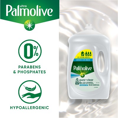 Palmolive Unscented Ultra Liquid Dish Soaps - Pure + Clear - 70 fl oz