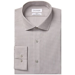 Calvin Klein Mens Steel Stain Shield Button Up Shirt - 1 of 1